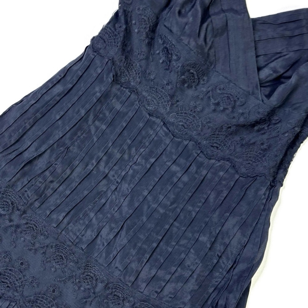 Ann Taylor Midnight Blue Lace Dress - Picture 9 of 9